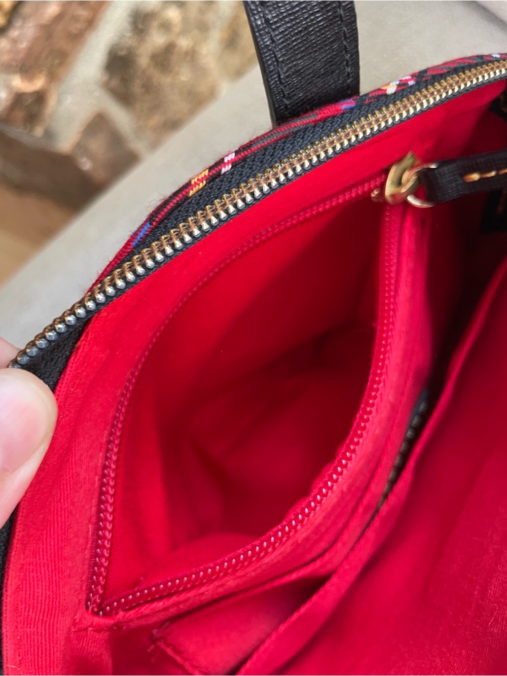 DOONEY & BOURKE Ruby Bag Crossbody Tartan Plaid EUC - Picture 7 of 8